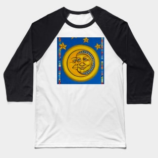 The Sun and Moon in Love by Julie Ann Stricklin Baseball T-Shirt